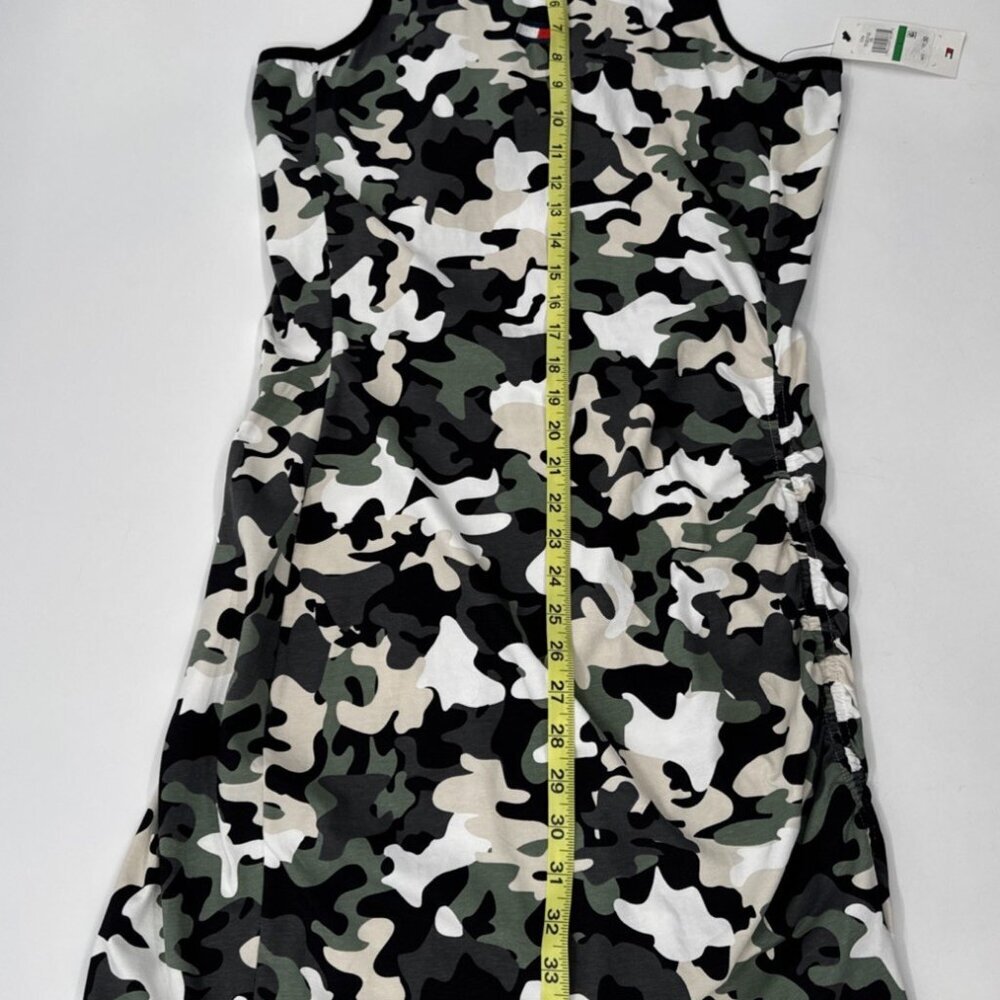 Tommy Hilfiger Camo Dress Womens Large Sleeveless Stretch Sport Performance NEW - Picture 10 of 10